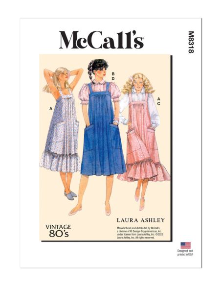 Patron McCall's 8318.A5 - Robes et chemisiers