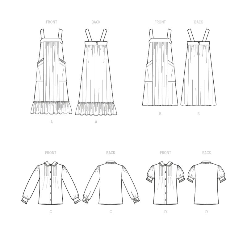 Patron McCall's 8318.A5 - Robes et chemisiers