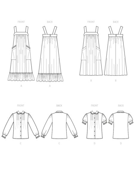 Patron McCall's 8318.A5 - Robes et chemisiers