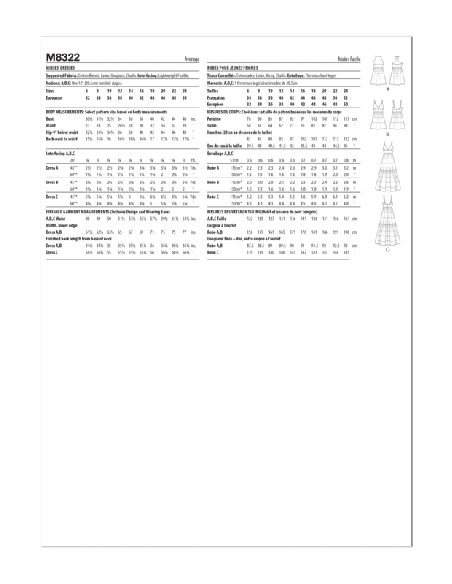 Patron McCall's 8322.A5 - Robes