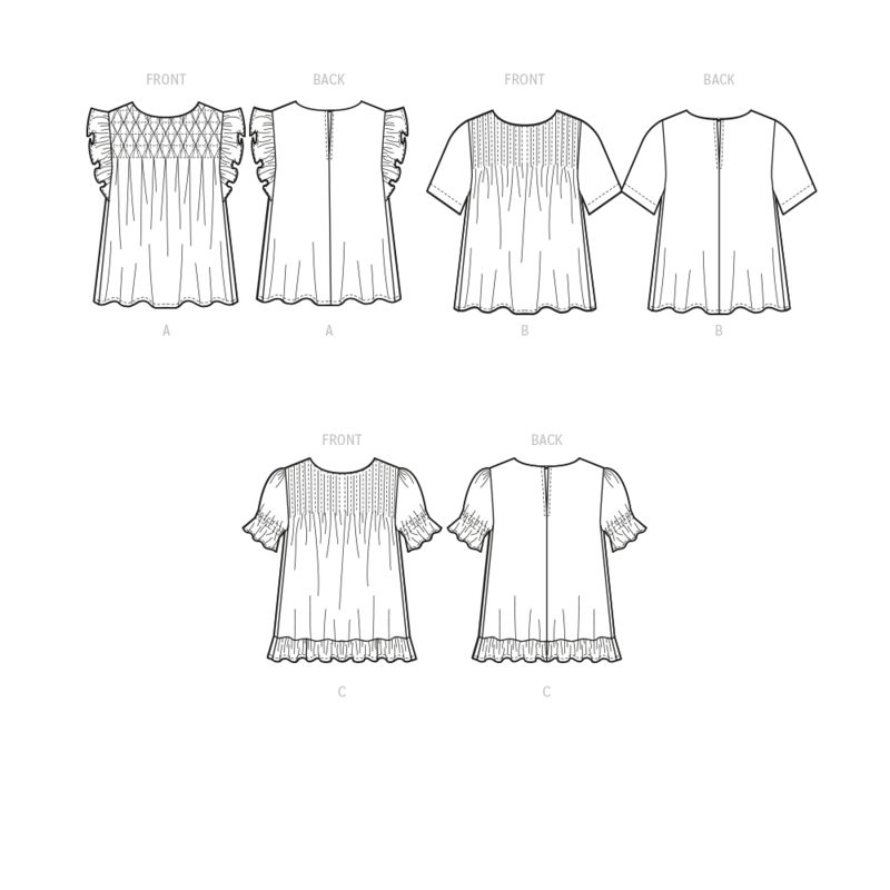 Patron McCall's 8325.Y - Hauts