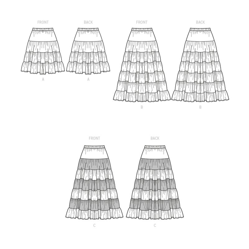 Patron McCall's 8326.Y - Jupes