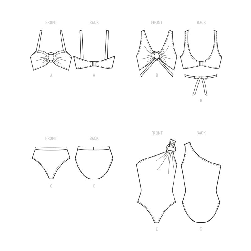 Patron McCall's 8329.D5 - Maillot de bain