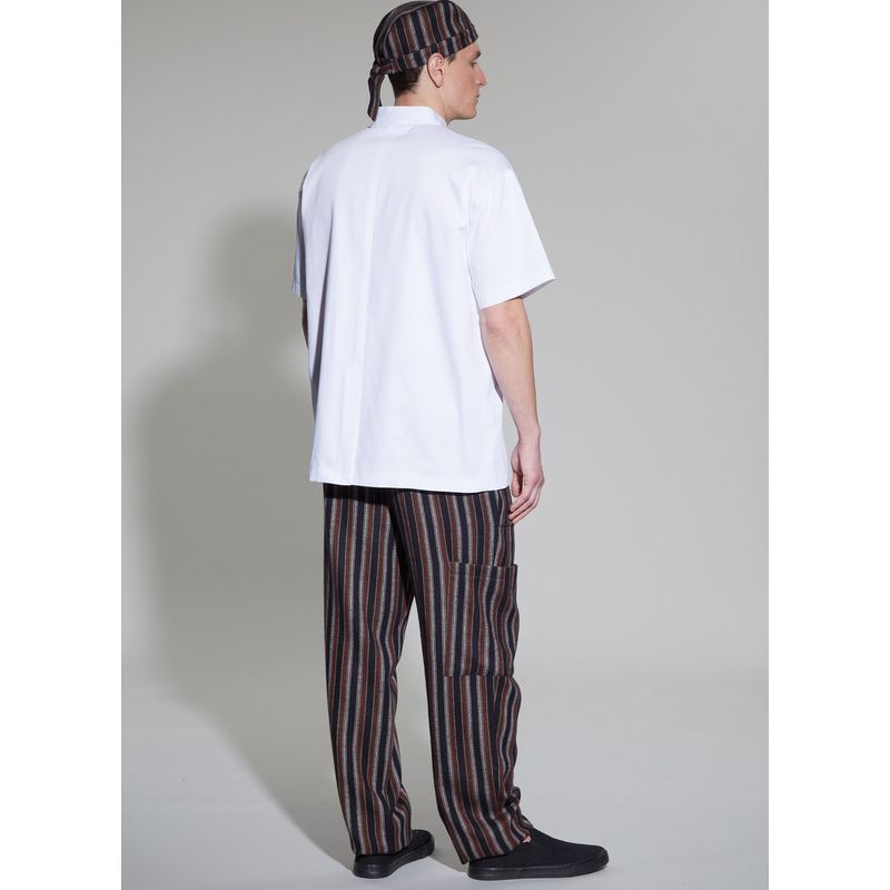 Patron McCall's 8332.A - Veste, pantalon, tablier et calotte de chef