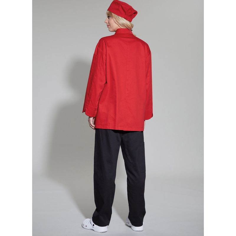 Patron McCall's 8332.A - Veste, pantalon, tablier et calotte de chef