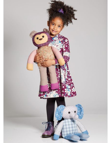 Patron McCall's 8333.OS - Animaux en peluche de 54cm