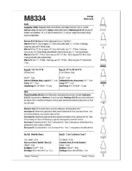 Patron McCall's 8334.OS - Sacs