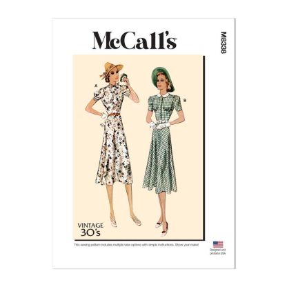 Patron McCall's 8338.A5 - Robes vintage