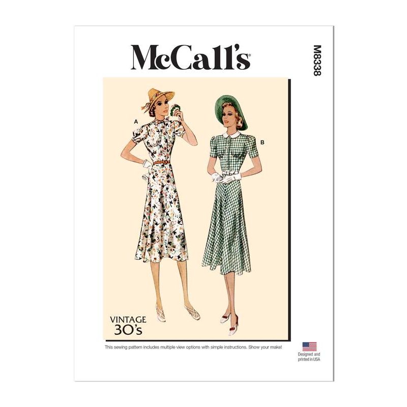Patron McCall's 8338.A5 - Robes vintage