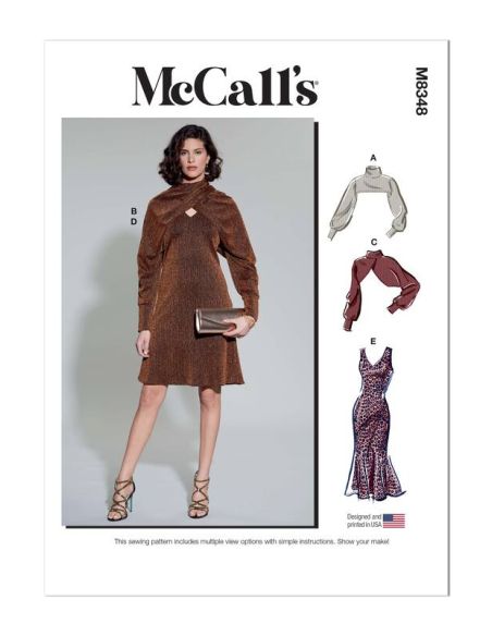 Patron McCall's 8348.AX5 - Robe et boléros