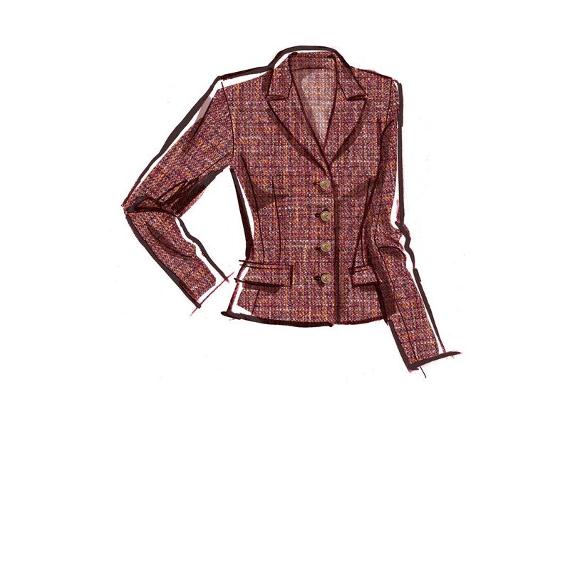 Patron McCall's 8350.A5 - Blazer et gilet
