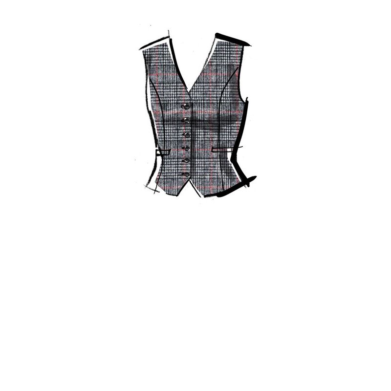 Patron McCall's 8350.A5 - Blazer et gilet