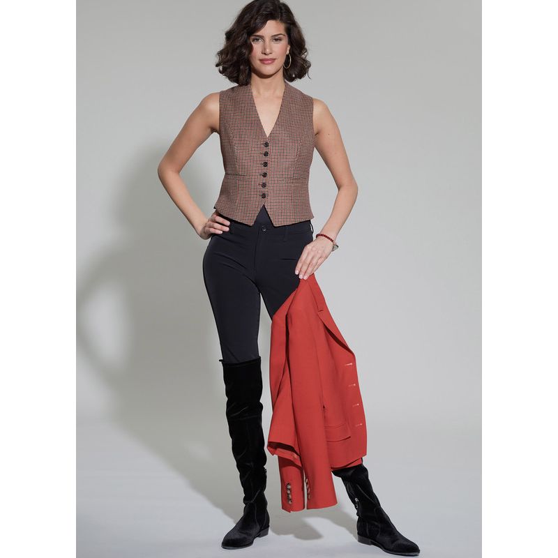 Patron McCall's 8350.A5 - Blazer et gilet