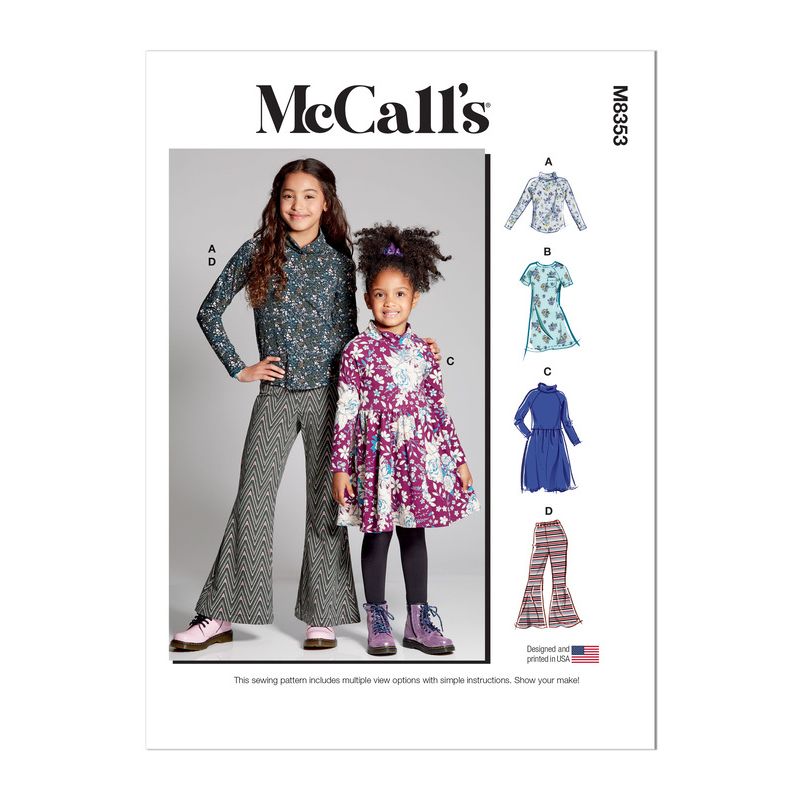 Patron McCall's 8353.HH - Haut, robe et pantalon