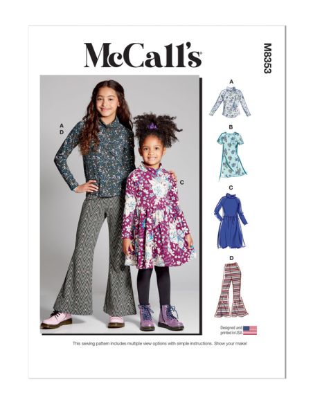 Patron McCall's 8353.HH - Haut, robe et pantalon