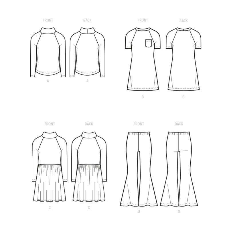 Patron McCall's 8353.HH - Haut, robe et pantalon