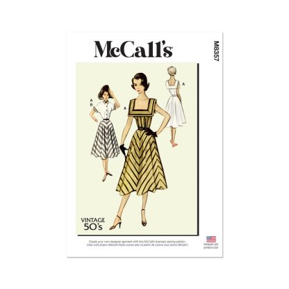 Patron McCall's 8357.A5 - Robe et veste