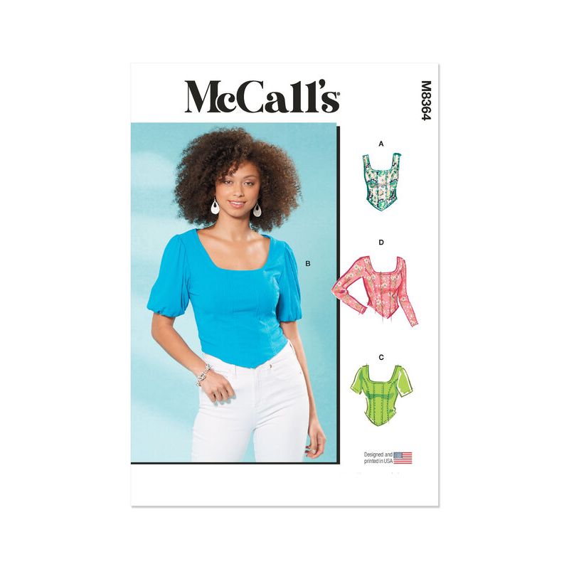 Patron McCall's 8364.A5 - Haut corset