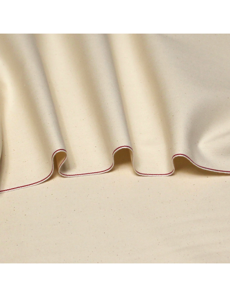 Jean's selvedge coton & élasthanne - Écru