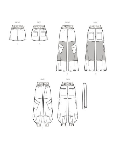 Patron McCall's 8367.A - Pantalon et short