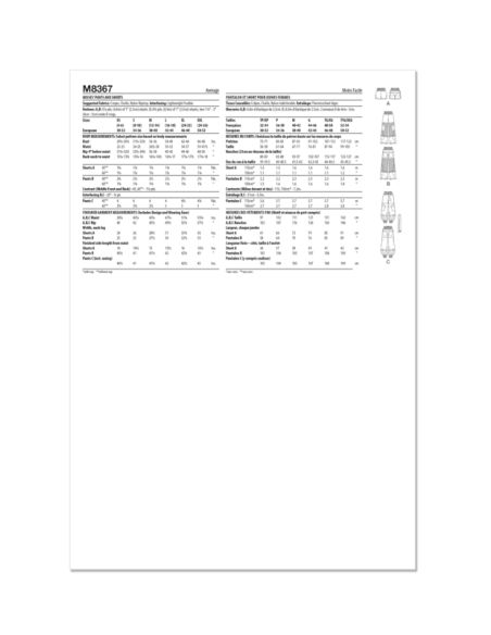 Patron McCall's 8367.A - Pantalon et short