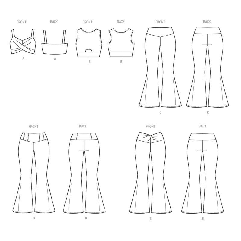 Patron McCall's 8369.A - Hauts et pantalon