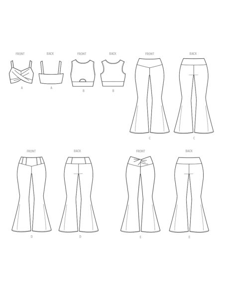 Patron McCall's 8369.A - Hauts et pantalon