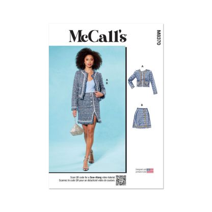 Patron McCall's 8370.A5 - Veste et jupe