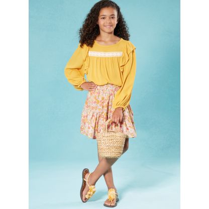 Patron McCall's 8373.CCE - Haut et jupe 2