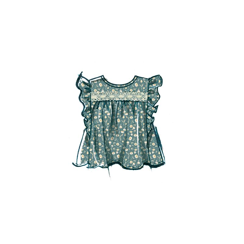 Patron McCall's 8373.CCE - Haut et jupe