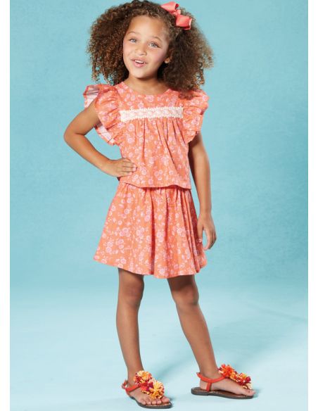 Patron McCall's 8373.CCE - Haut et jupe