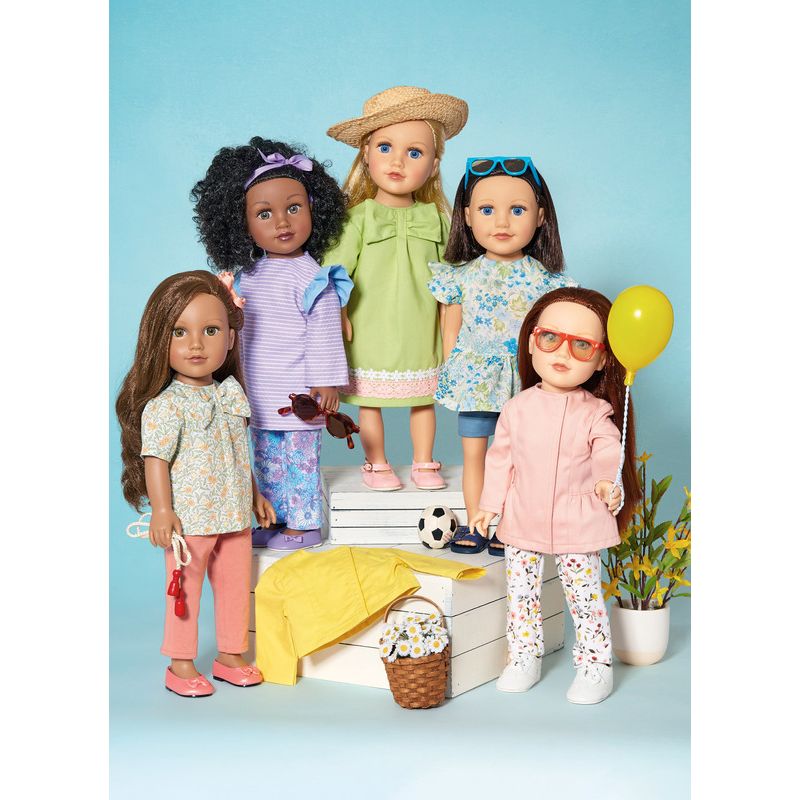 Patron McCall's 8378.OS - Vêtements pour poupée de 46cm