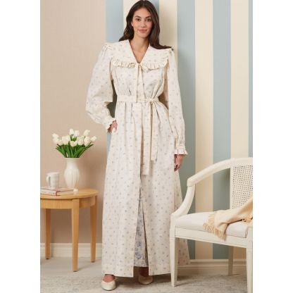 Patron McCall's 8381.A - Robe de chambre, chemise de nuit 2