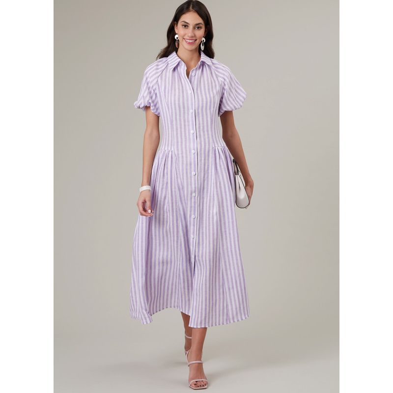 Patron McCall's 8384.D5 - Robe chemisier