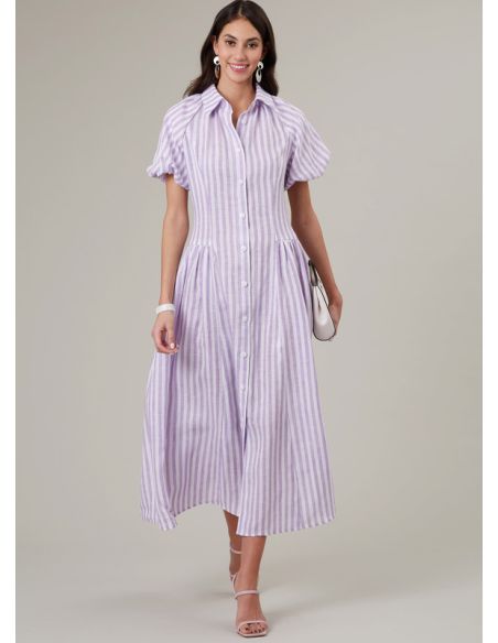 Patron McCall's 8384.D5 - Robe chemisier