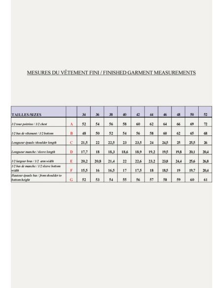 Patron Maison Fauve - Polo Malibu