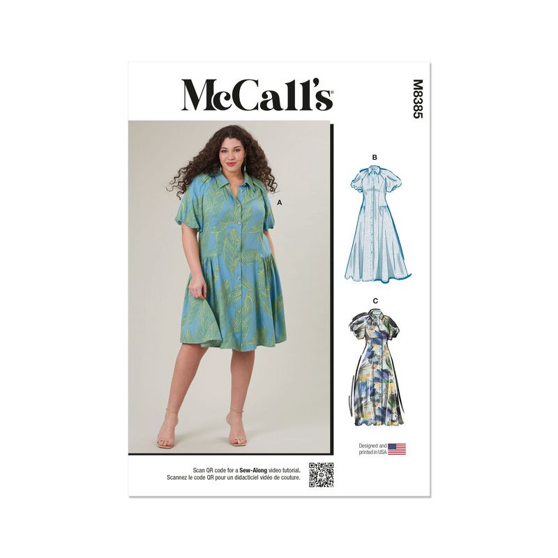 Patron McCall's 8385.W2 - Robe chemisier