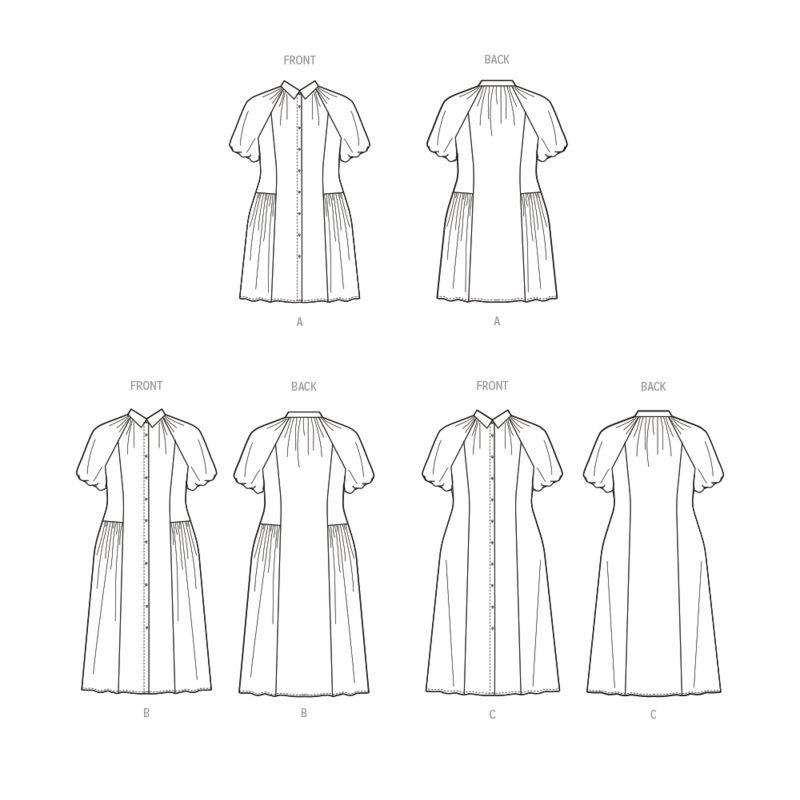 Patron McCall's 8385.W2 - Robe chemisier