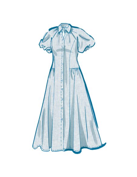 Patron McCall's 8385.W2 - Robe chemisier