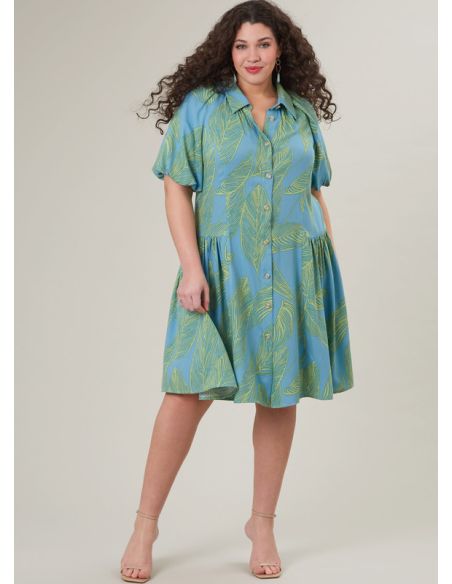 Patron McCall's 8385.W2 - Robe chemisier