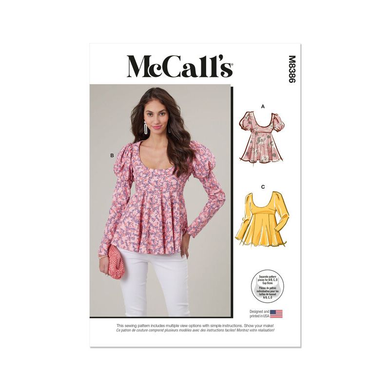 Patron McCall's 8386.D5 - Haut
