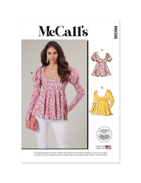 Patron McCall's 8386.D5 - Haut