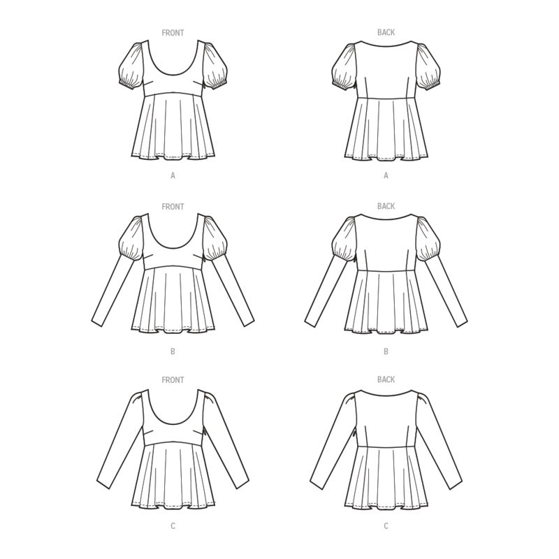 Patron McCall's 8386.D5 - Haut