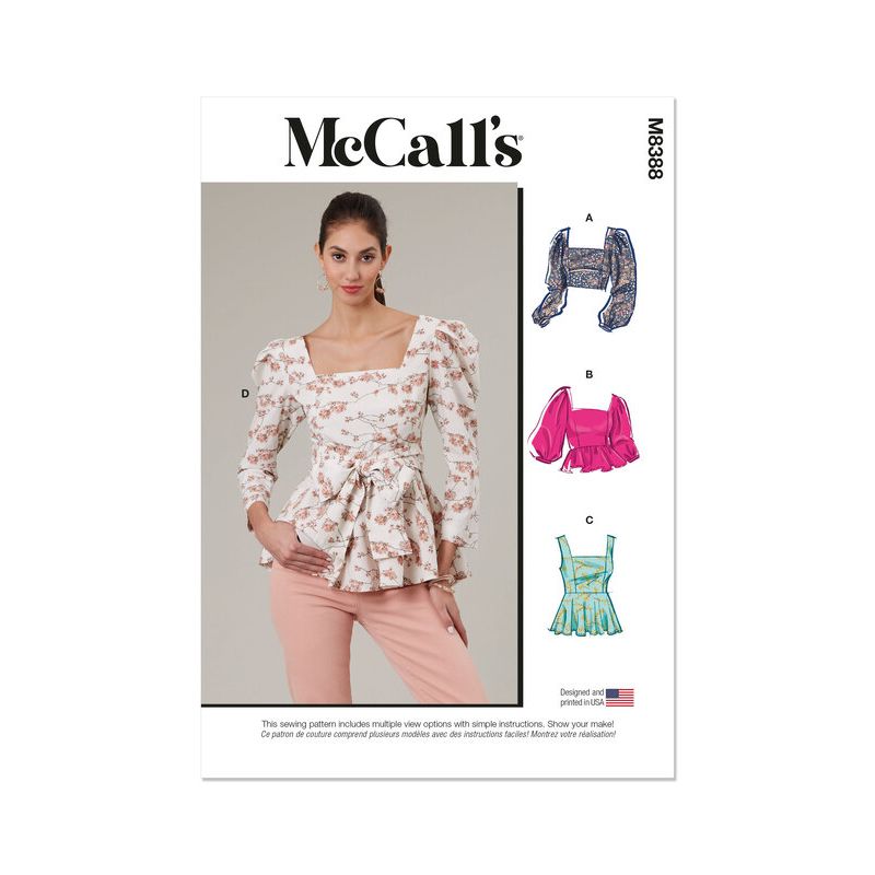 Patron McCall's 8388.A5 - Hauts