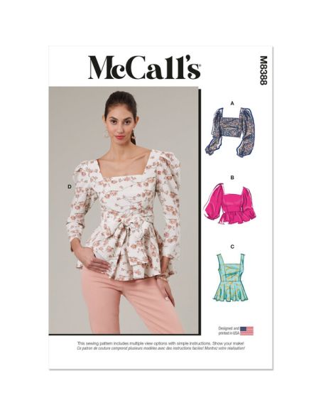 Patron McCall's 8388.A5 - Hauts