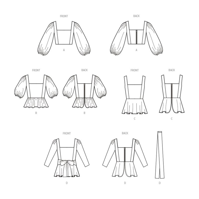 Patron McCall's 8388.A5 - Hauts