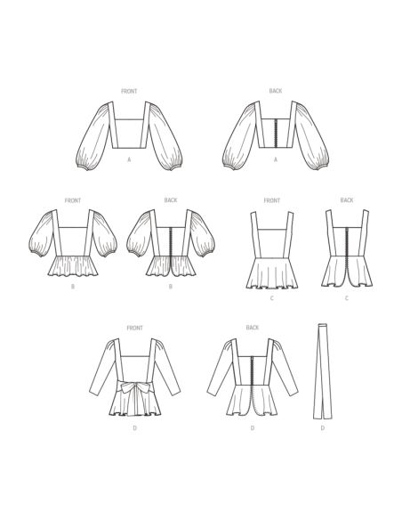 Patron McCall's 8388.A5 - Hauts