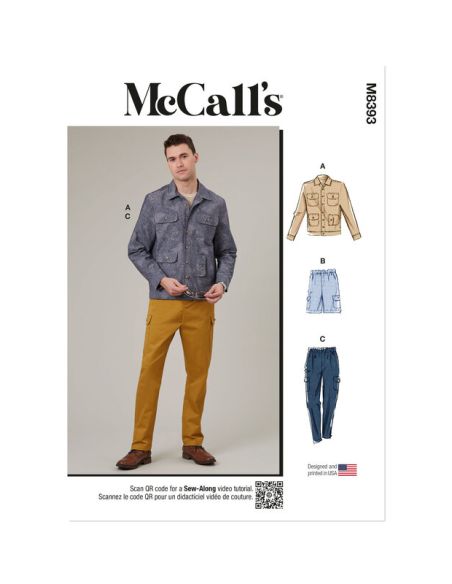 Patron McCall's 8393.AA - Veste, short et pantalon