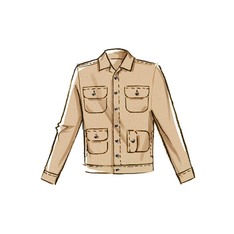 Patron McCall's 8393.AA - Veste, short et pantalon