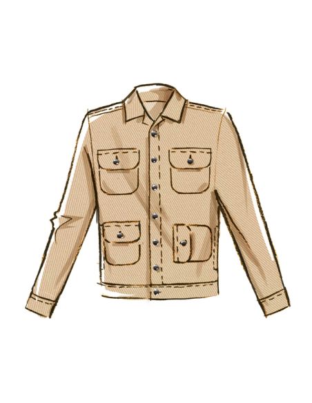 Patron McCall's 8393.AA - Veste, short et pantalon